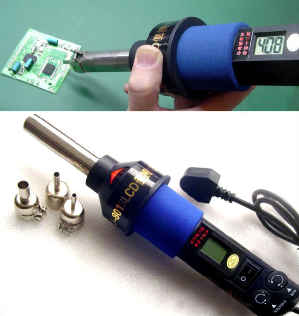 for BGA Nozzle 220V 450â„ƒ 220W LCD Hot air gun Soldering station ICs SMD Desolder
