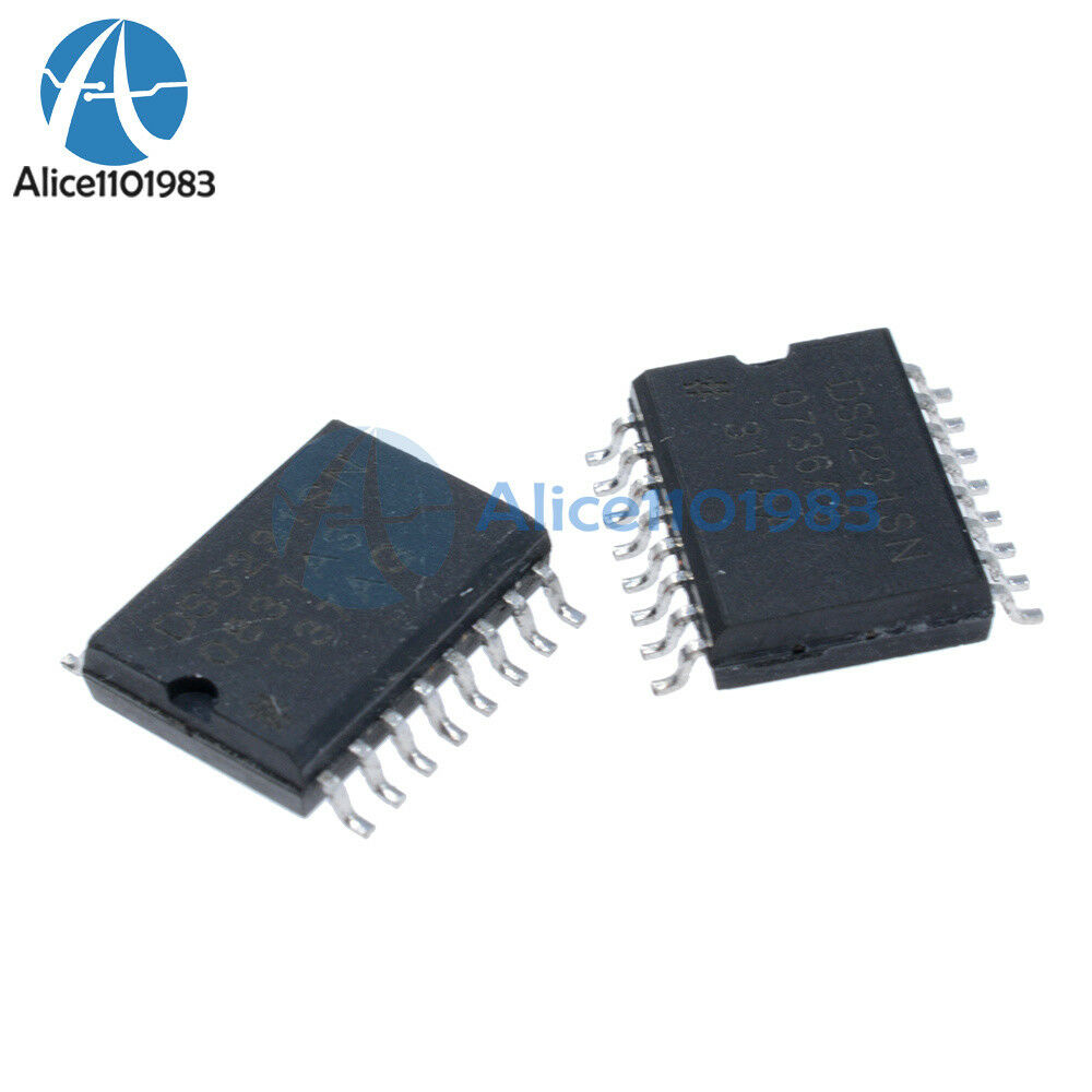 5Pcs DS3231SN 3231 IC RTC W/TCXO 16-SOIC NEW