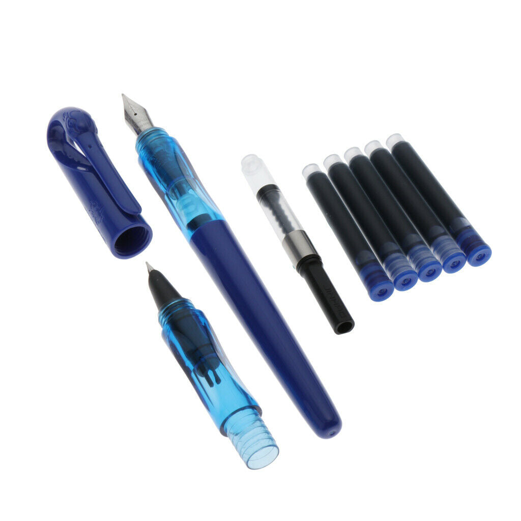 Luxury Ballpoint Pen Writing Set Elegant Fancy Roller Ball Gifts blue