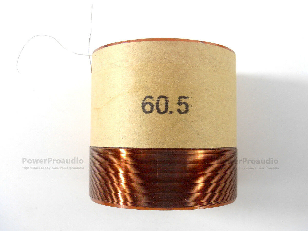 2 pcs 60.5 mm skeleton: woofer / loudspeaker / speaker voice coil