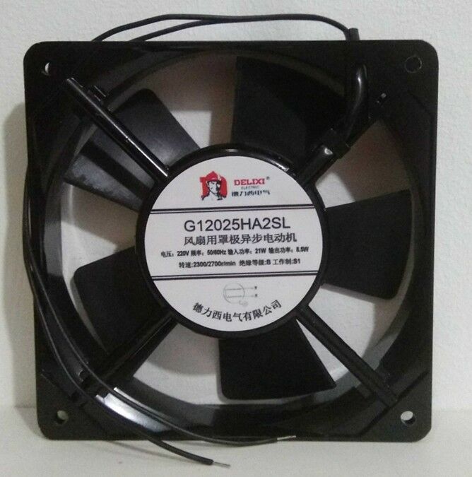 For 1pc Delixi G12025HA2SL Cooling fan 220V 21(W) 120*120*25MM #XX