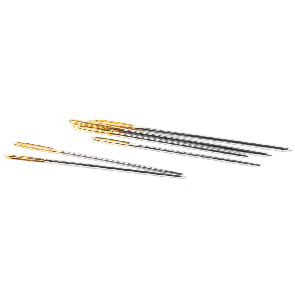 6pcs Large Eye Blunt Needles Wool Thick Knitter Yarn Sewing Embroidery Craft