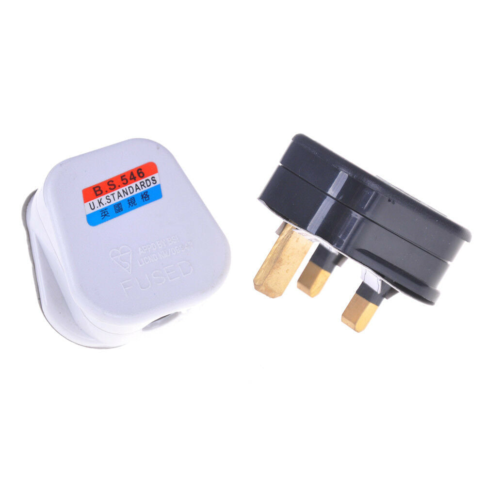 3 Pin UK Mains Top Plug 13A 13 AMP Appliance Power Socket Fuse Adapter ..l8