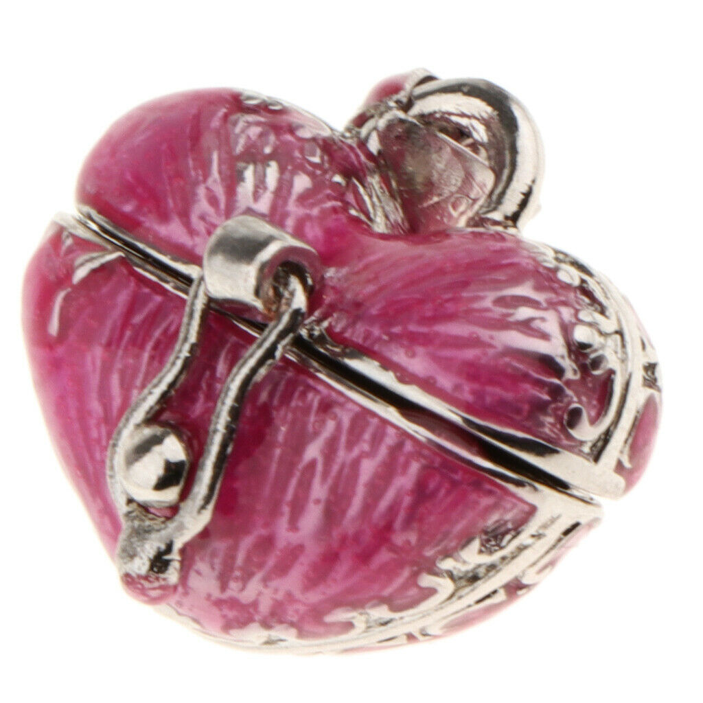 10pcs 2 styles Cremation Urn Case Pendants Memorial for Keepsake Jewelry