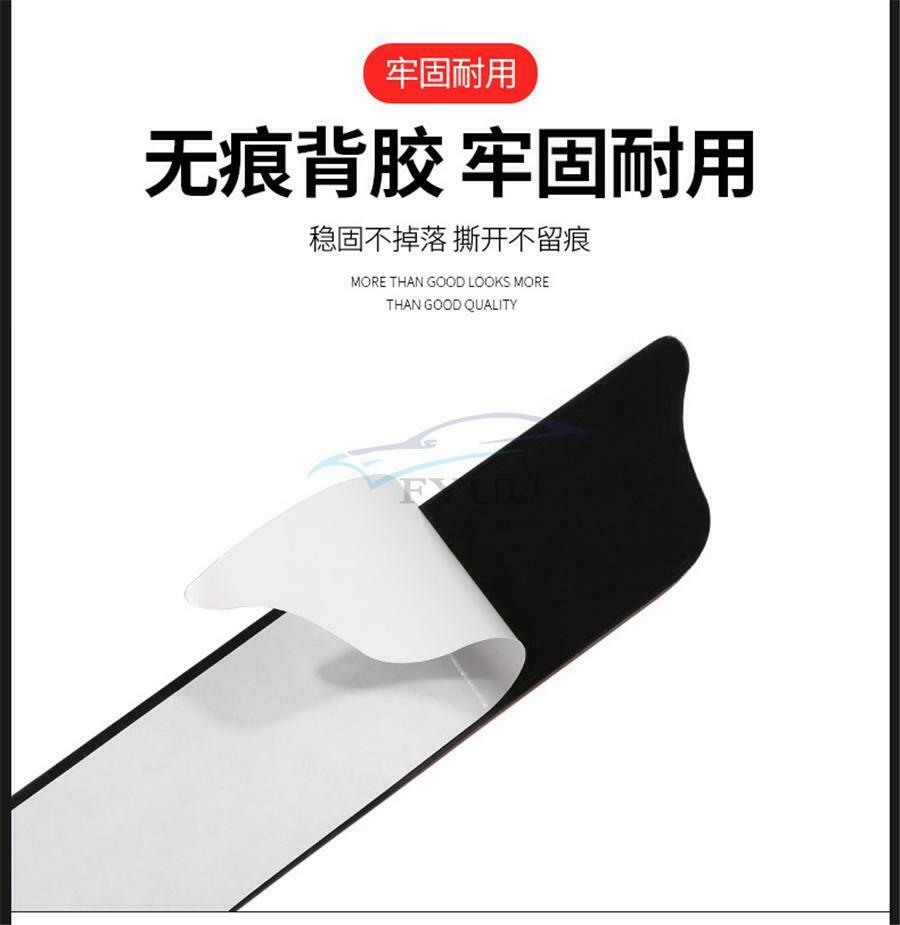 1PCS Universal Car Rear Bumper Rubber Anti-scratch Protection Pad Anti-skid Pad