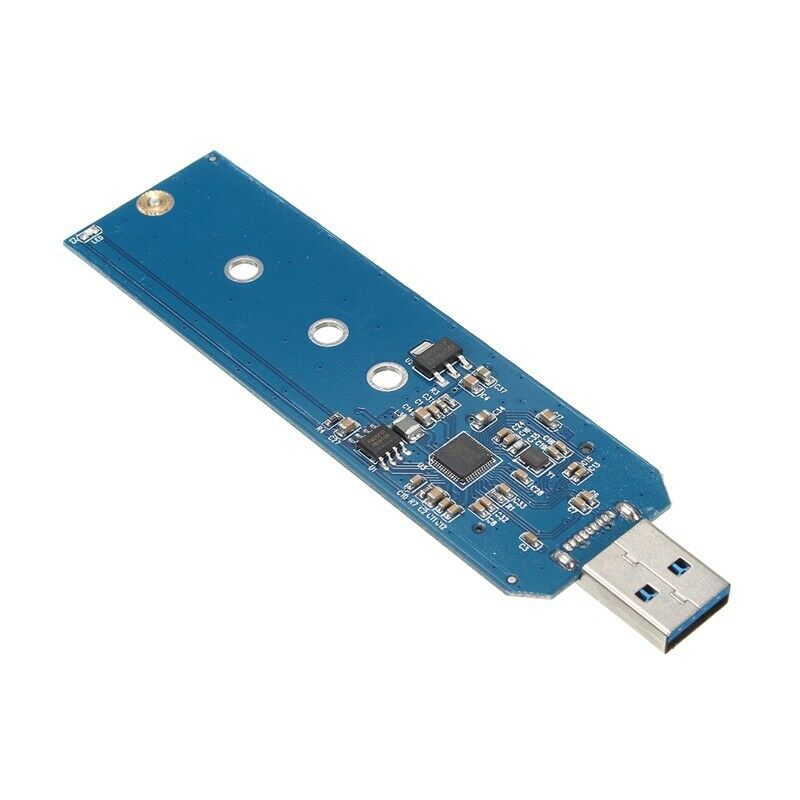 M.2 Ngff Ssd Sata To Usb 3.0 Converter Adapter Case External Enclosure StorageP7