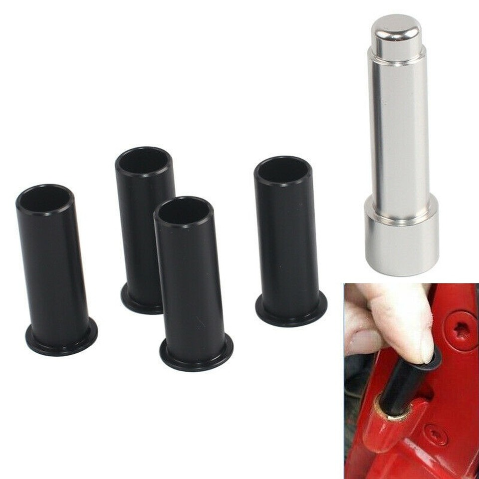 8 X Door Hinge Liners Bushings Kit For Jeep Wrangler JKU 07-18 4 Door Kentrol