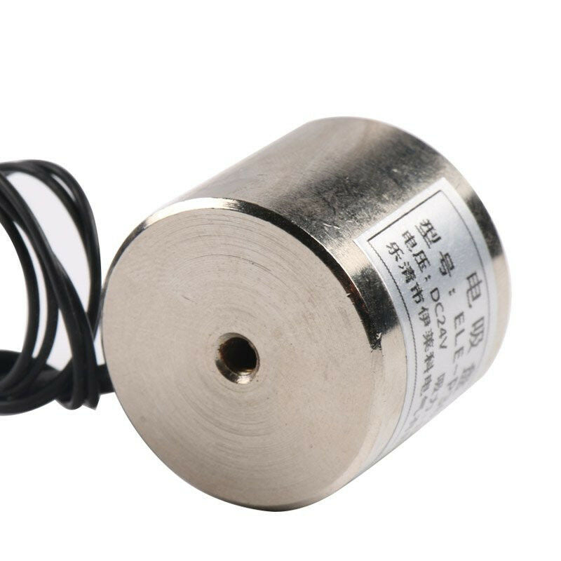P34X18 24V DC 18kg Electric Lifting Magnet Electromagnet Solenoid Lift Holding