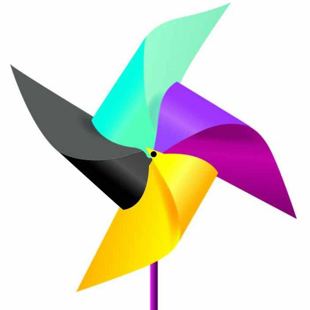 Windmill Flower Spinner Metal Cut Dies Diy Pinwheel Party Decor Paper Craft Qx