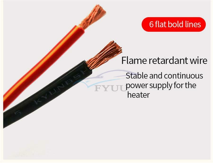 12V 800W Dual Vent Single Switch Automobile Heater Air Window Defroster Demistor