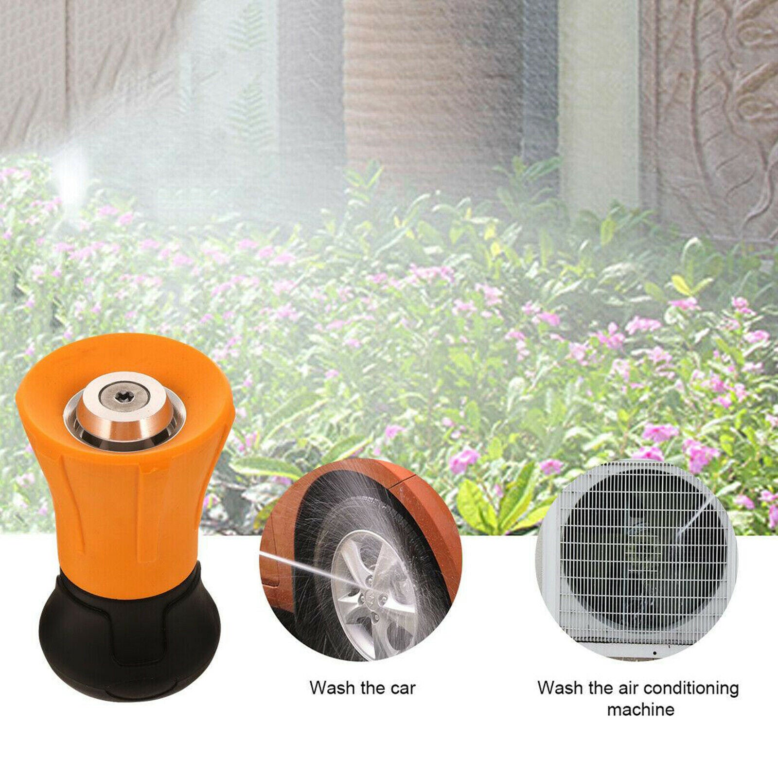 Garden Hose Nozzle Hose Nozzle Car Wash Sprayer Watering Plant Washing Car