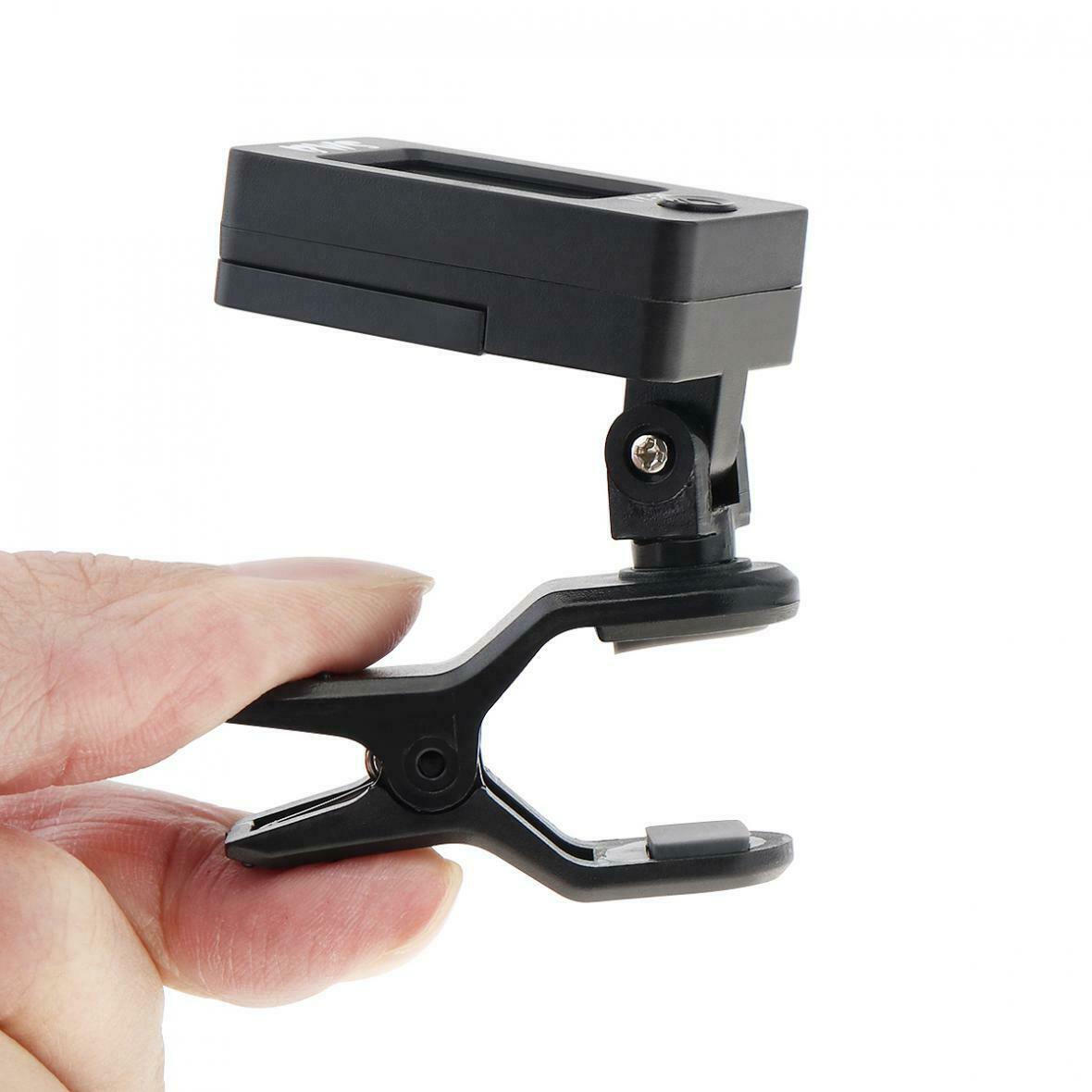 Clip on Guitar Tuner Backlighting for Chromatic Guitar Bass Ukulele Violin