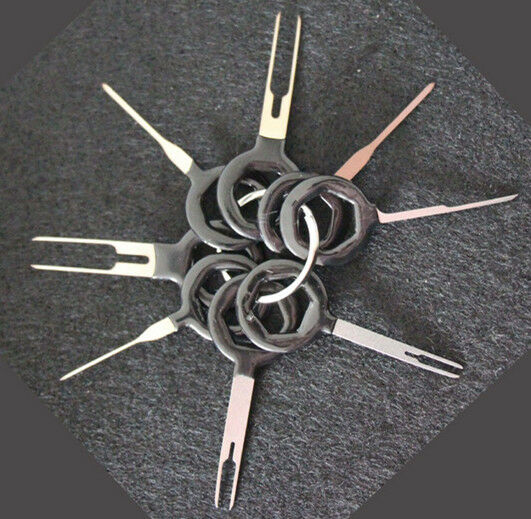 8x Car Electrical Wiring Crimp Connector Extractor Terminal Removel Pin Key Tool