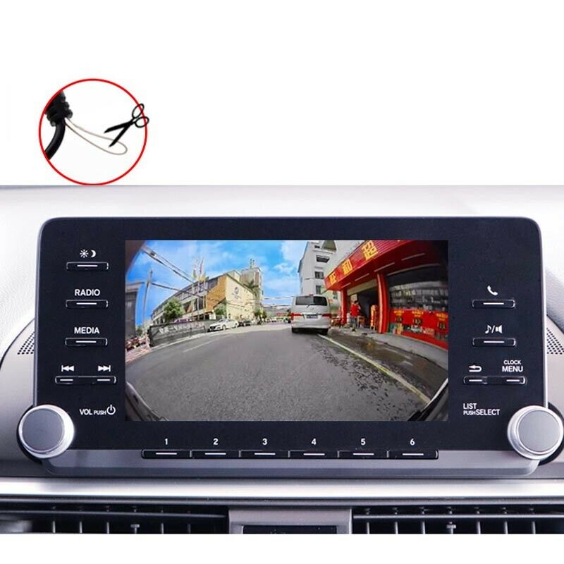 Fisheye Lens Car Rear View Camera Waterproof Shockproof Reversing Backup Camera