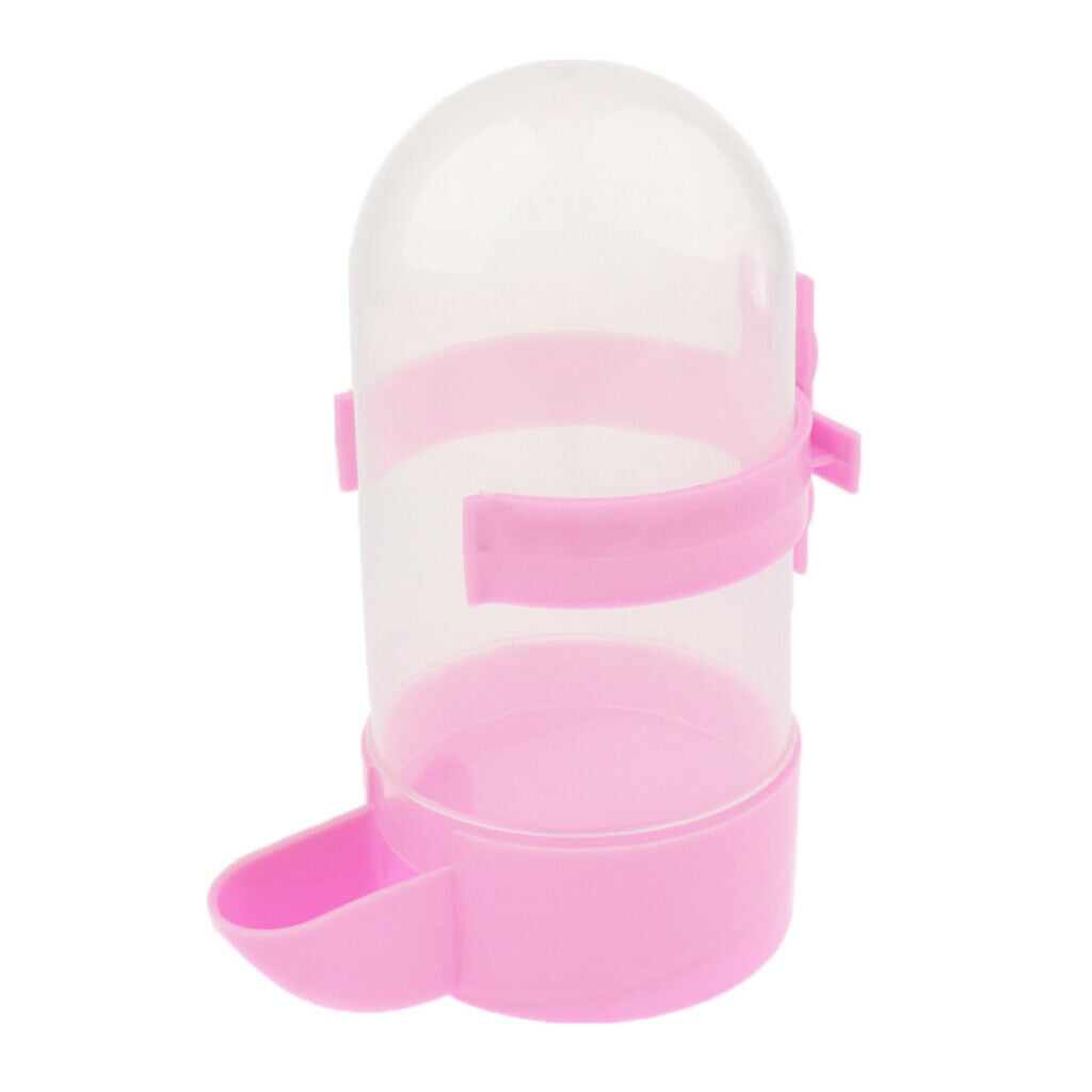 Pet Drinking Water Dispenser Drinker Water Fountain Bottle - 1000ml Pink