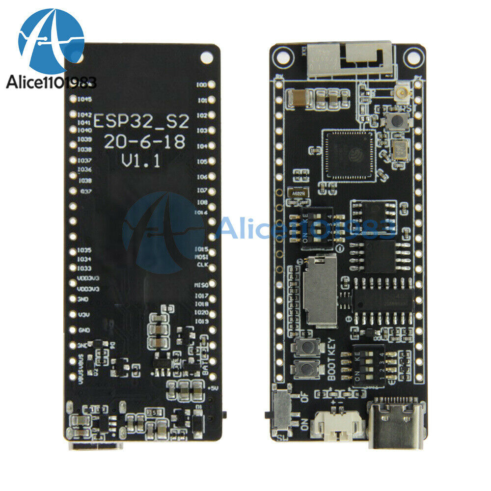 ESP32-S2 V1.1 WIFI Wireless Module Type-C TF Card Slot Development Board For DIY