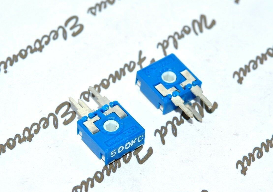 10pcs-ACP CA9 M H2.5 500KC Type C Trimmer Potentiometer 9mm-CA9MH2.5-500KA