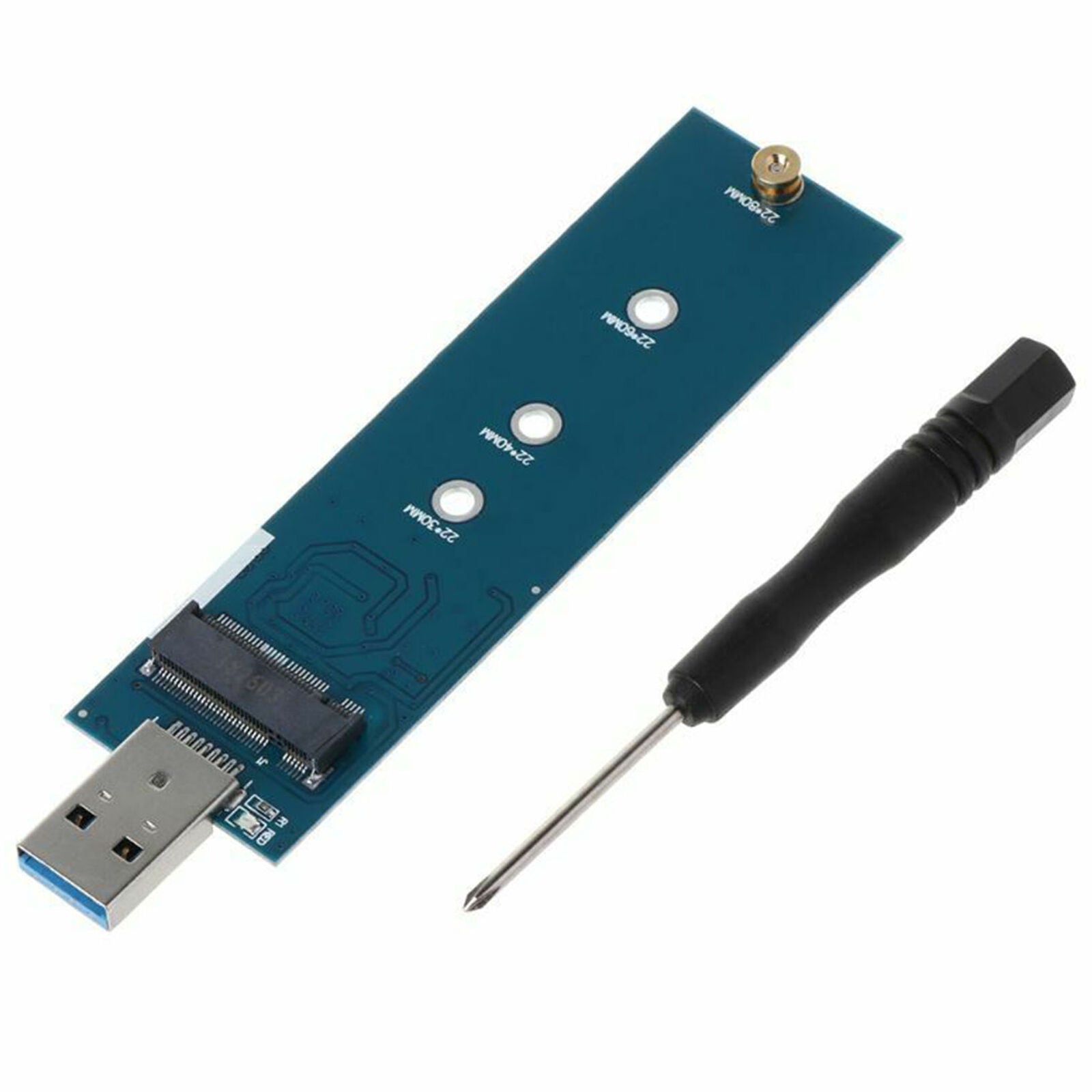 USB 3.0 to 2280 M2 NGFF SSD Drive Converter M.2 to USB Adapter B Key M.2 SSD