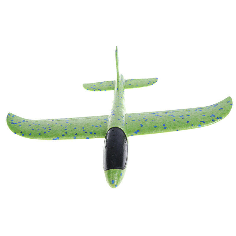 35CM Foam Hand Throw Airplane Rubber Band Ejection Outdoor Launch Glider .l8