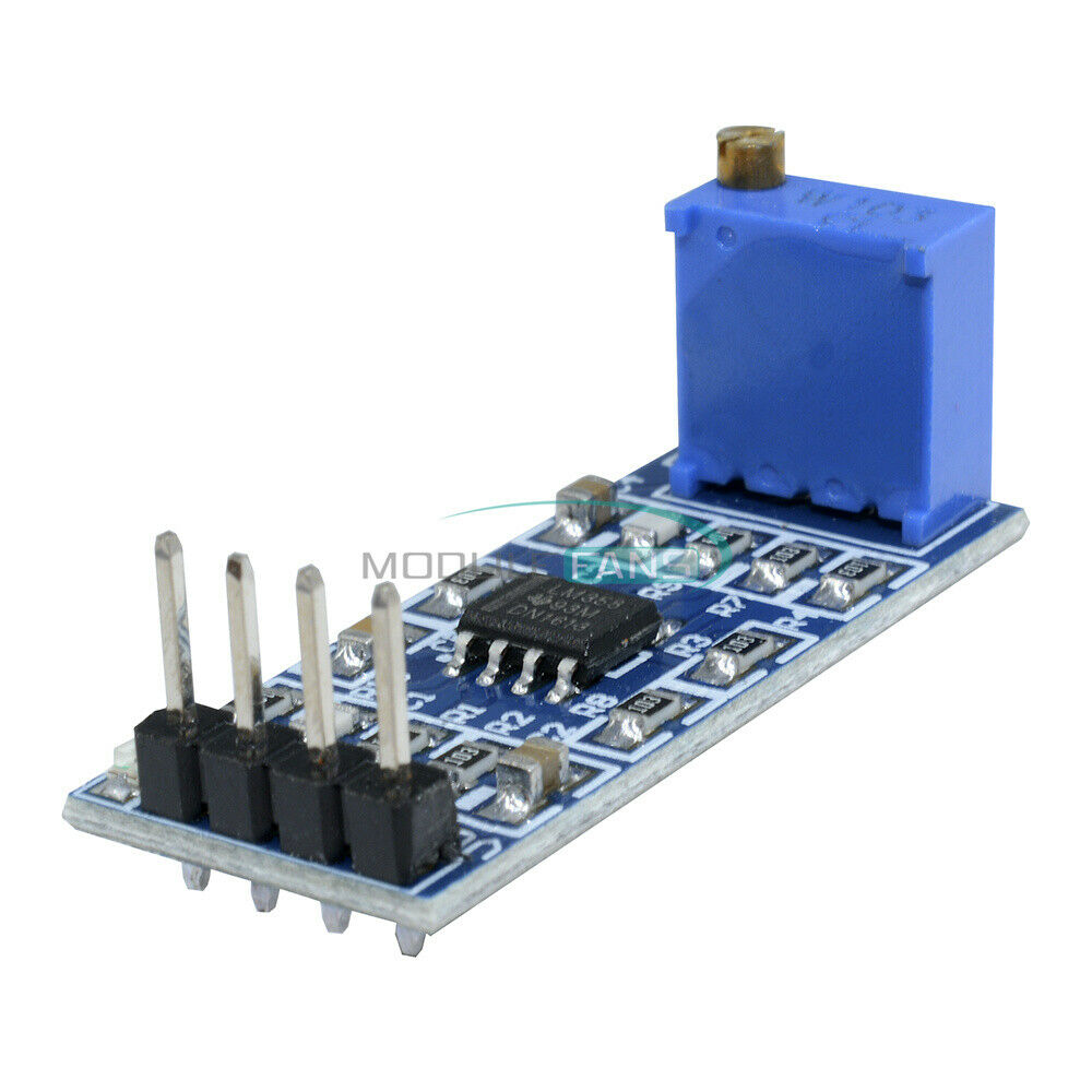 2PCS 100 times LM358 gain Signal amplification amplifier Operational Module