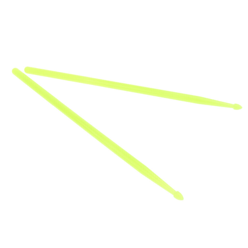 Novelty 1 Pair Luminous Drumsticks Clear Sound for Drummer Performance Stage