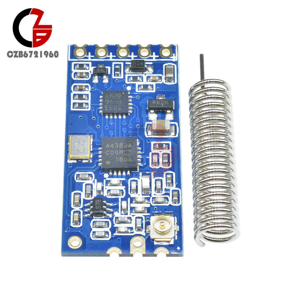 5pcs HC-12 433Mhz SI4463 Wireless Serial Port Module 1000m Replace Bluetooth