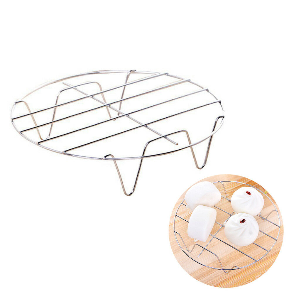 Stainless Steel Cooling Rack Round Baking Food Kitchen Pressure Cooker Too.l8