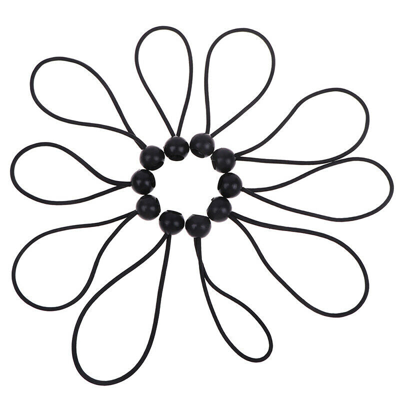 10pcs/set Heavy Duty Ball Head Bungee Cord Tarp Canopy Tie Down St a1JCAUJCAU XC
