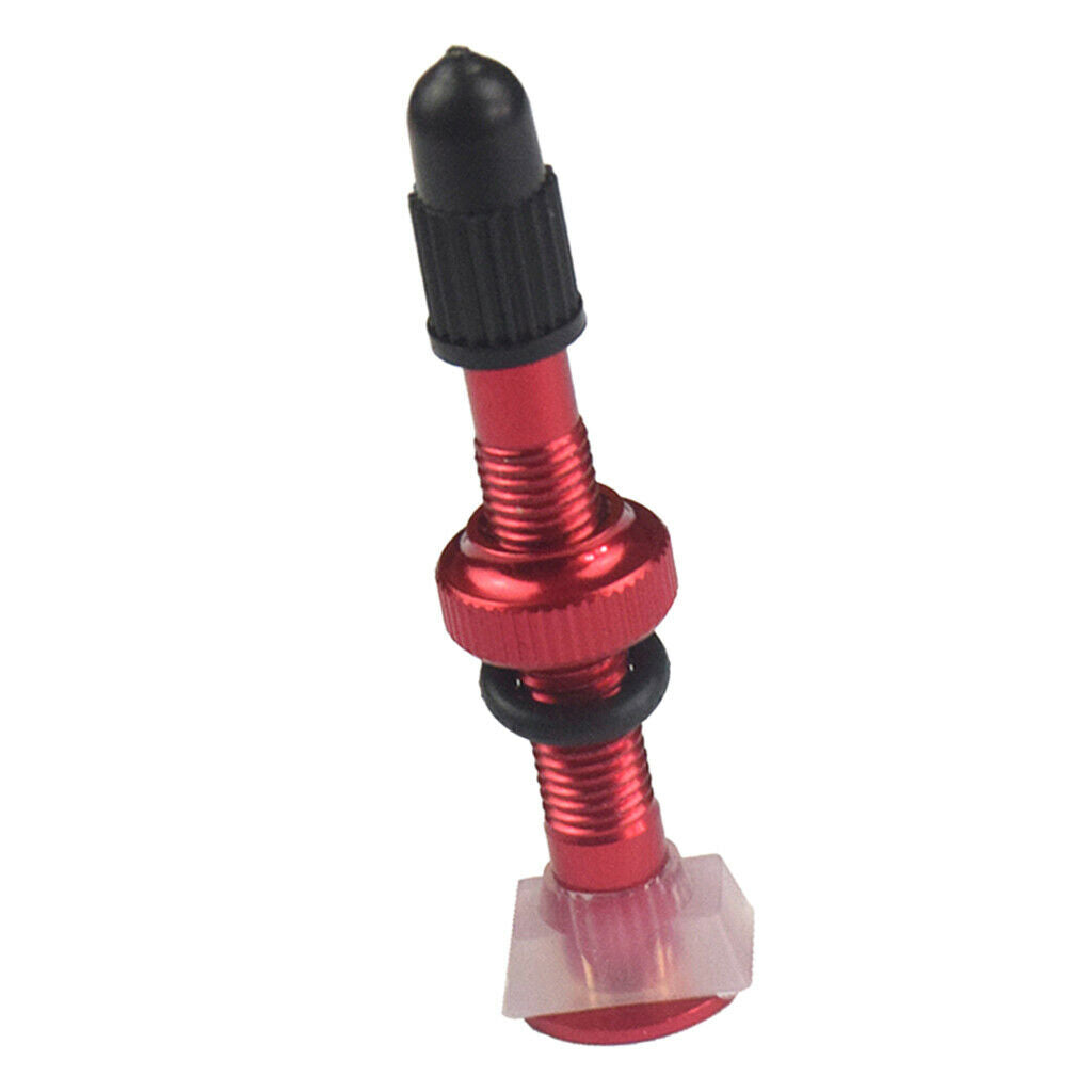 Aluminum Mountain-Bike Bicycle Presta Valves Replacement Vacuum-Nozzle Red