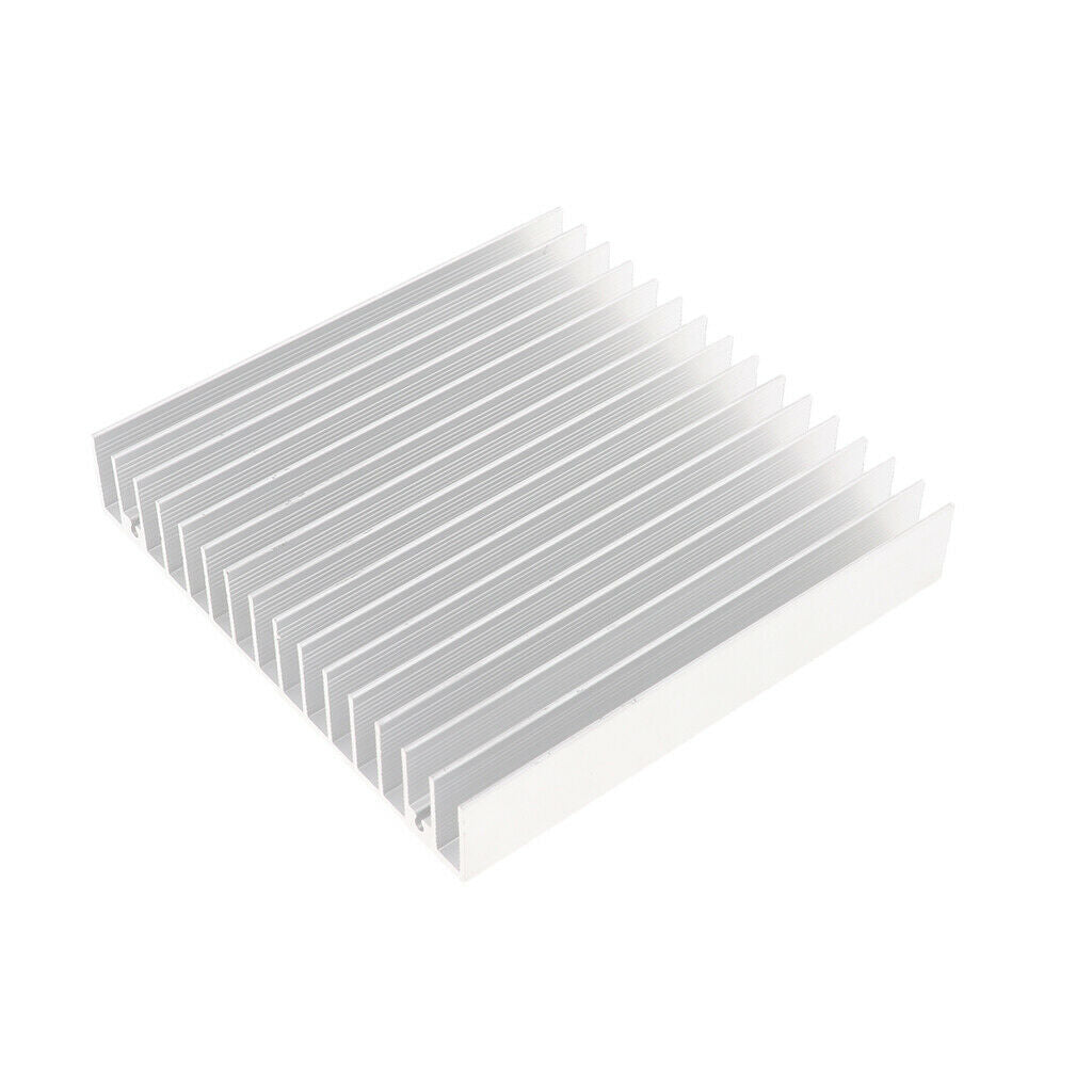 100x100x18mm Aluminum Heat Sink Cooling Fin Cooler Large For CPU
