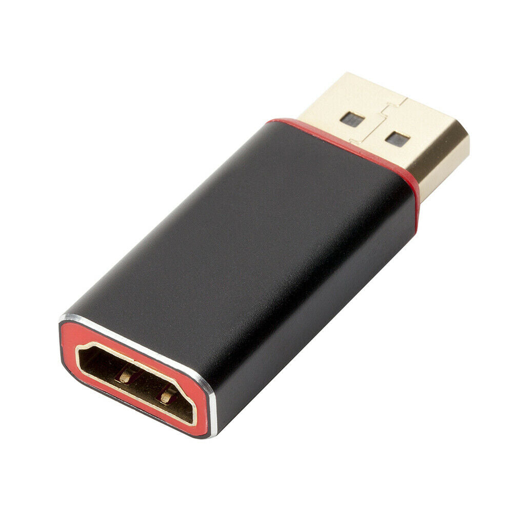 for DP to HDMI Display Port for Male to HDMI Female 4K Adapter New Converter