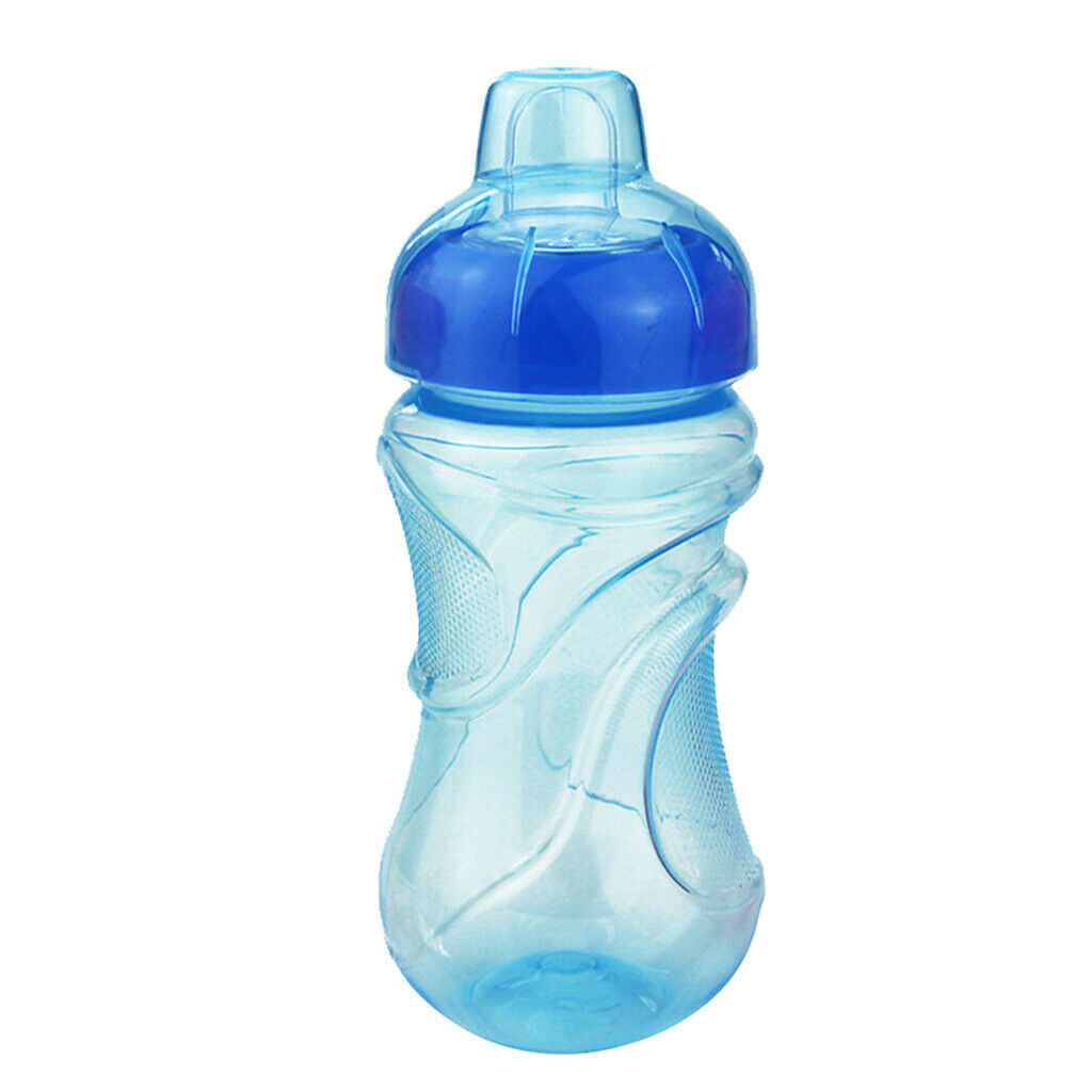 No-Spill Super Spout Handle Sippy Cups Style1-blue