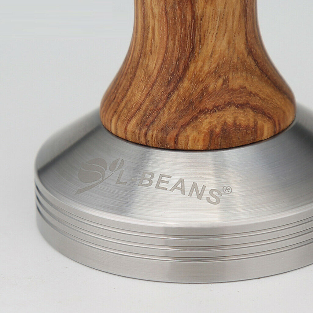 Coffee Tamper 58mm Barista Espresso Coffee Beans Calibrated Convex Tamper