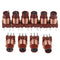 10pcs 12T 0.6uh-1.7uh Adjustable High-Frequency Ferrite Core Inductor  TKIX Tt