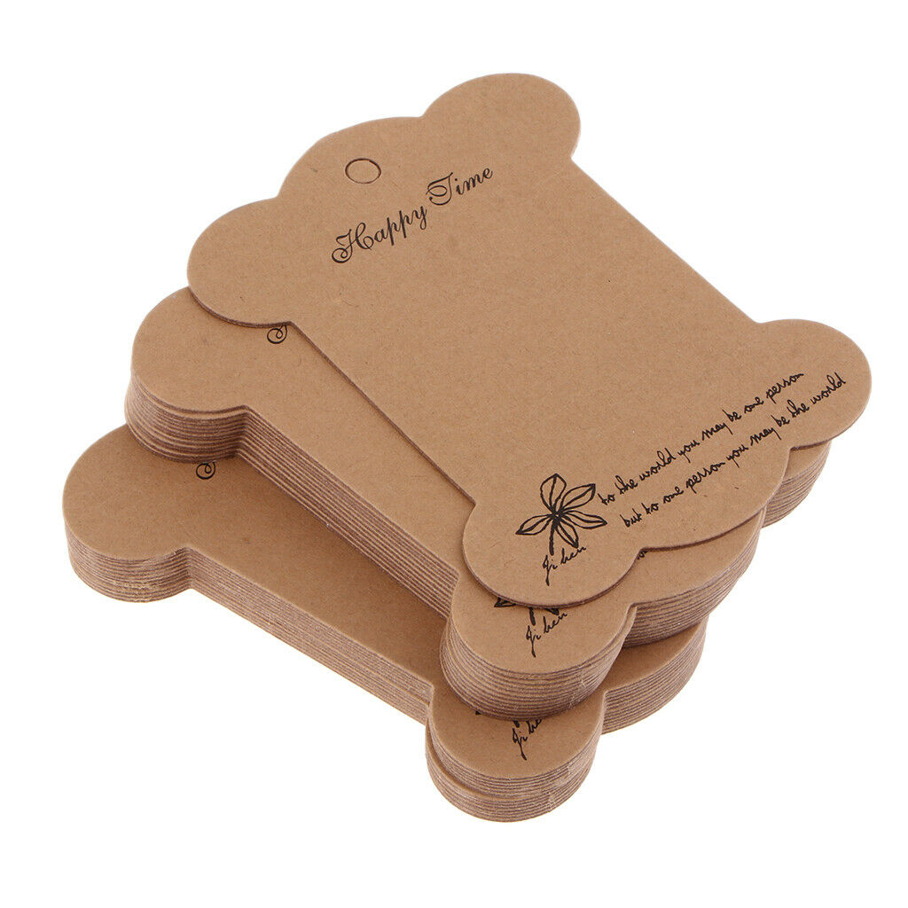60pcs Paper Embroidery Thread Holder Floss Bobbin Card Winding Thread Tools