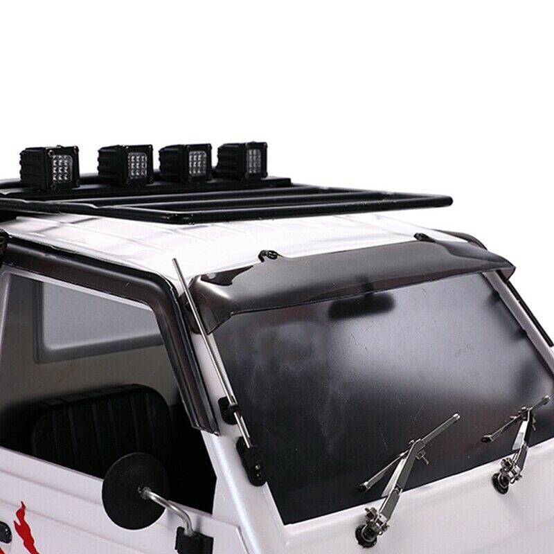 D12 Front Sun Visor Rain Shield Shade Board Decoration Accessories for WPL DH3X5