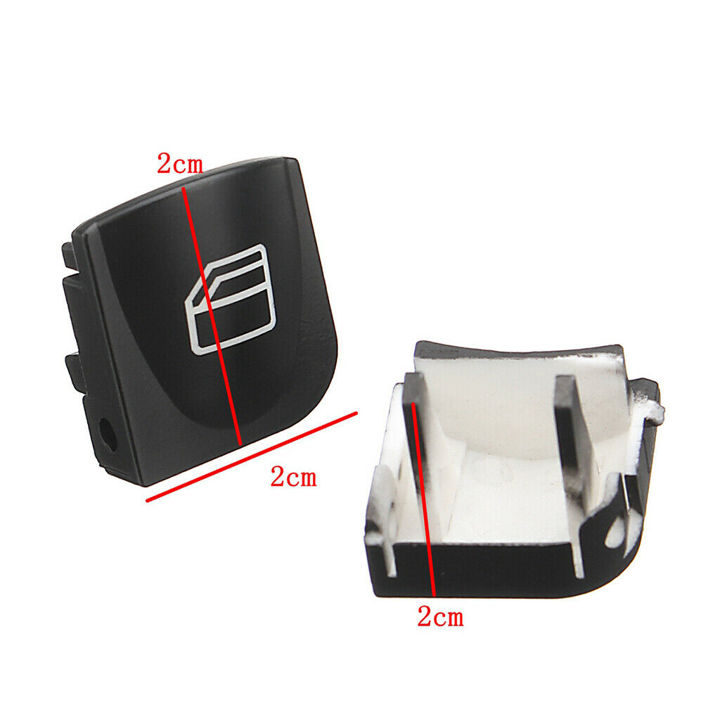 2pcs Power Window Switch Console Cover Caps for Mercedes W203 C-CLASS C320