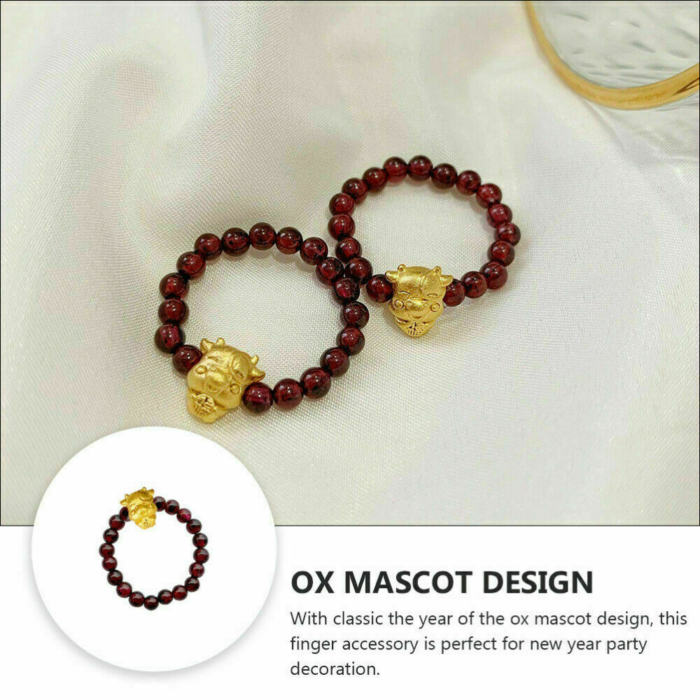 2021 New Women Fashion Ox Adjustable Ring Jewellery Party Gift New Year Gift US