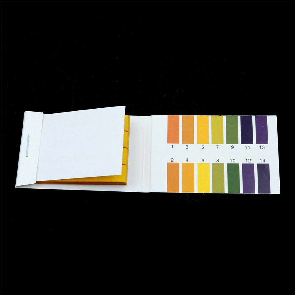 80 Strips 1-14 Full Range PH Paper Water Alkaline Acid Litmus Tester Pape.l8