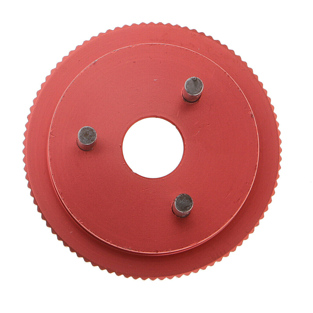 Alloy Upgrade Parts 3 Pin Flywheel for HSP 1/8 RC Gas- Car Red