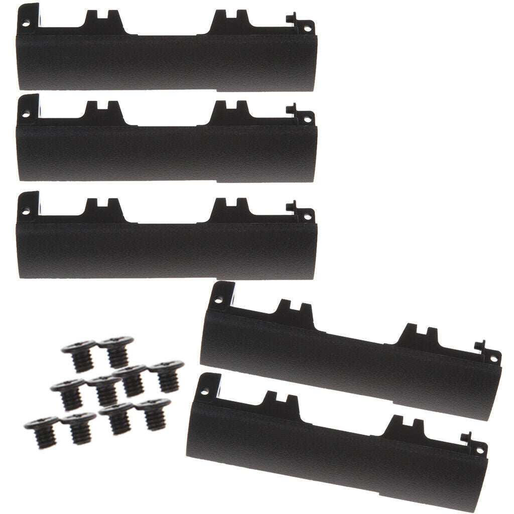 5 Pices Hard Drive Caddy Cover with 2 Screws for Dell Latitude E6540 Laptop