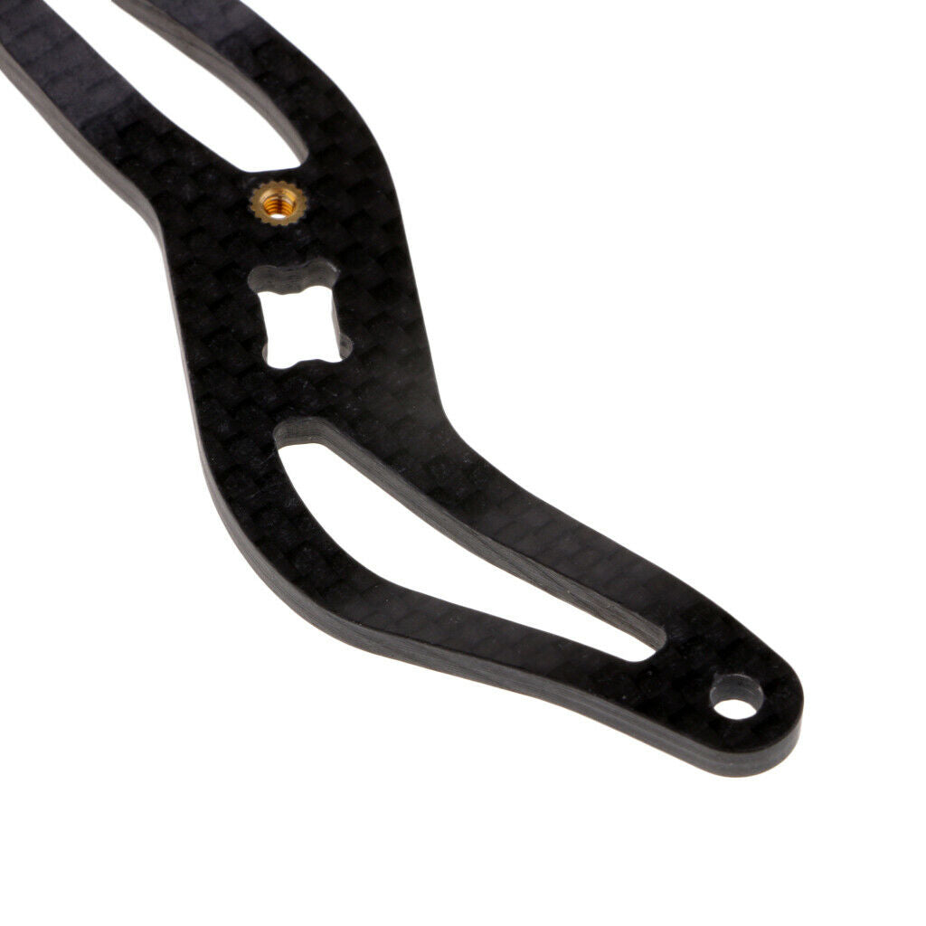 Carbon Fiber Fishing Reel Handle Replacement for Baitcasting Reel Left Hand