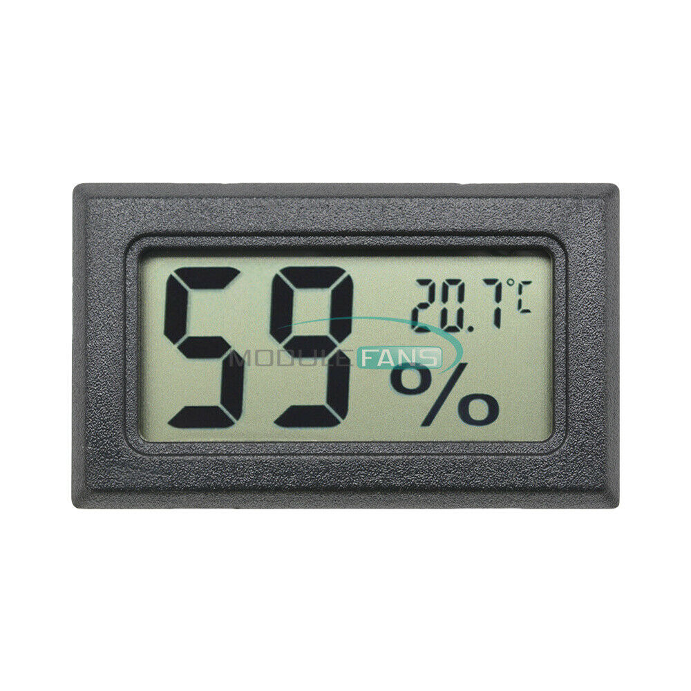 5PCS Mini Digital LCD Indoor Temperature Humidity Meter Thermometer Hygrometer
