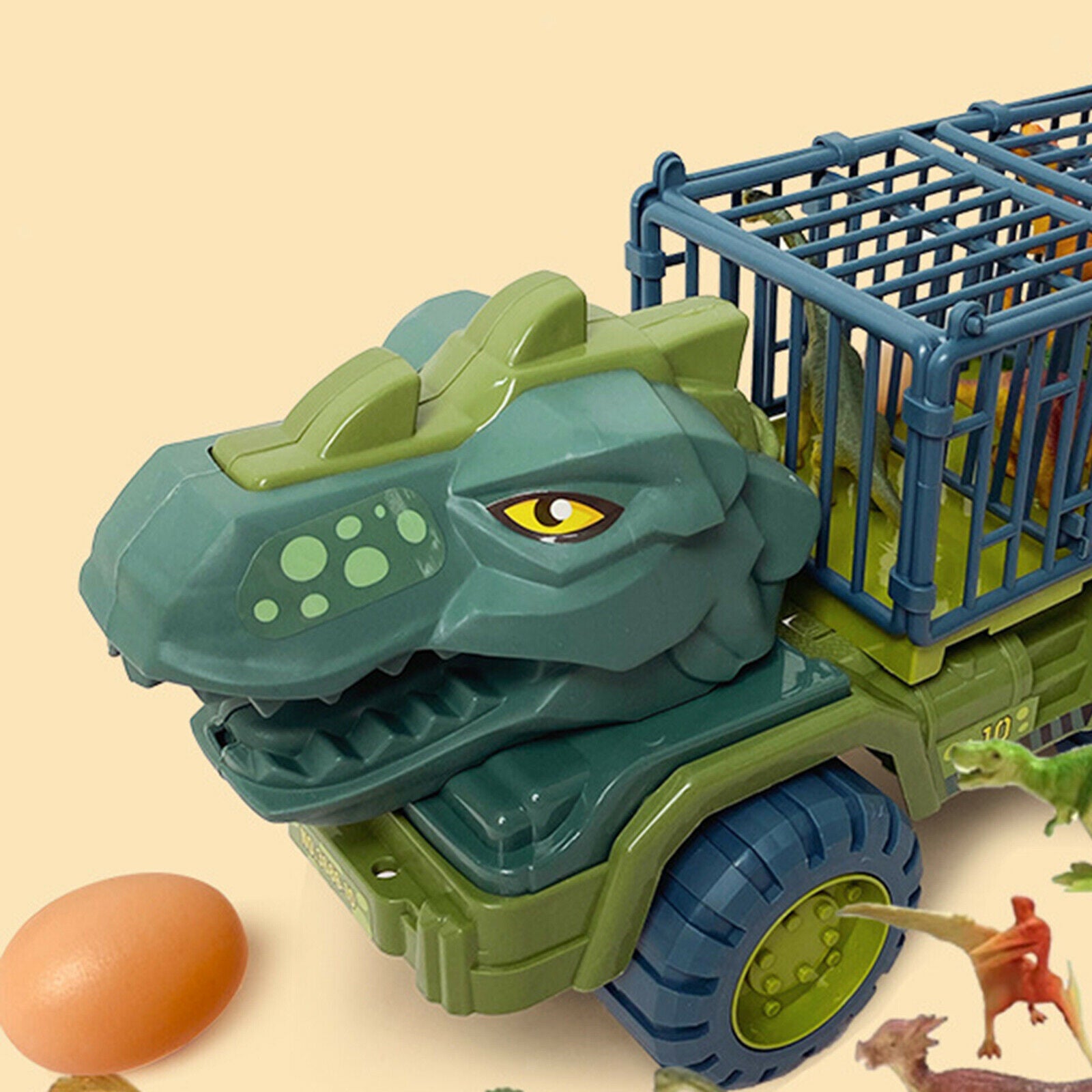 Kids Large Dinosaur Car Truck Excavator Transport Car Toys Carrier Truck Vehicle