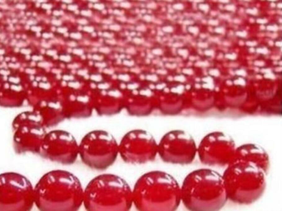 Wholesale 10 Strands 6mm Red Ruby Gem Round Loose Beads 15" AAA