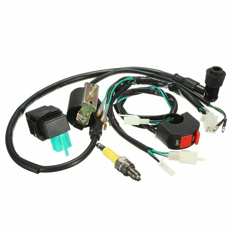 Wi Loom Kill Switch Coil CDI Plug For 110cc 125cc 140cc Pit Bike K6I1I1
