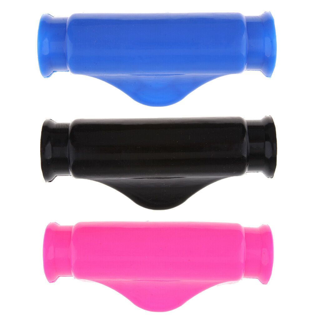 1xMotorcycle Rubber Handlebar Pad Protector for YAMAHA PW50 1991 - 2017 Pink
