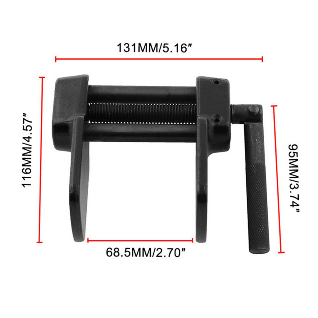 DIY Disc Brake Pad Installation Caliper Spreader Tool for Repair Shops Black