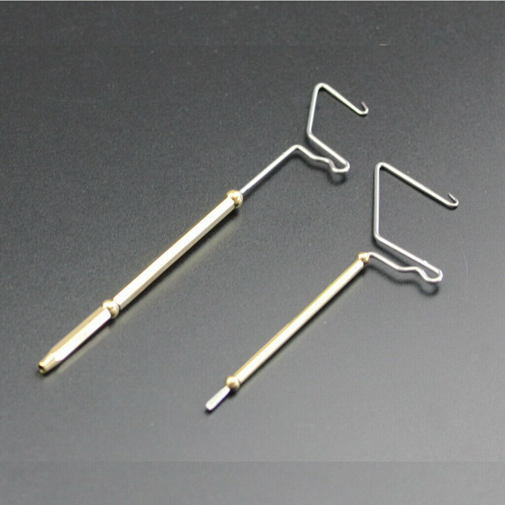 2pcs Rotatable Whip Finisher Fly Tying Tools for Knot Tying