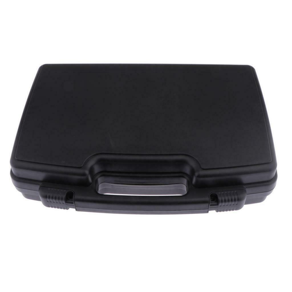 For PGX24 Microphone Hard Carrying Case Suitcase Bag with Foam Liner, Black;